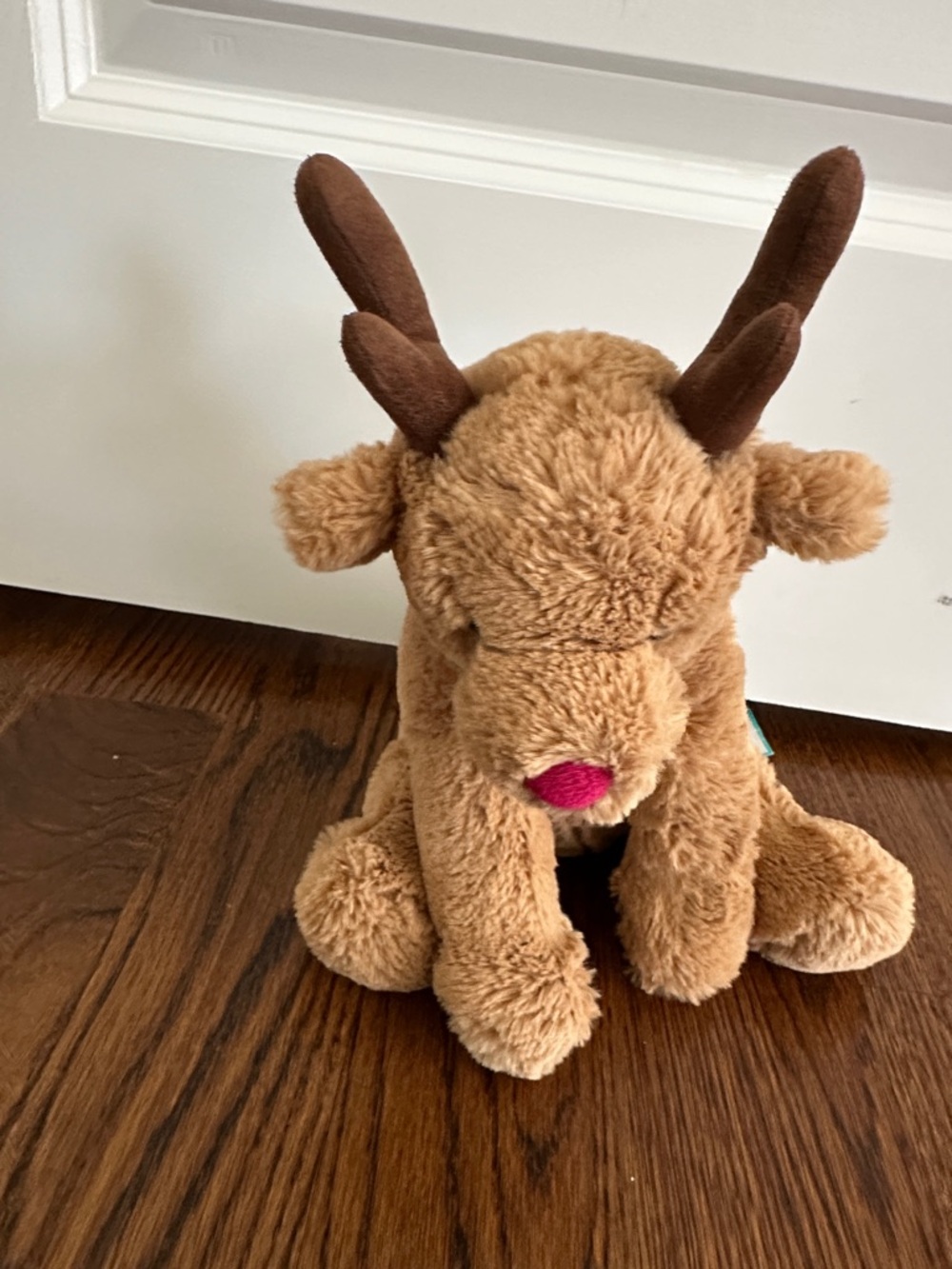 Jellycat Romi Plush Reindeer Stuffed Animal Toy - Tan with Brown Antlers